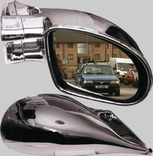 M3 CHROME STYLE MIRRORS PAIR
